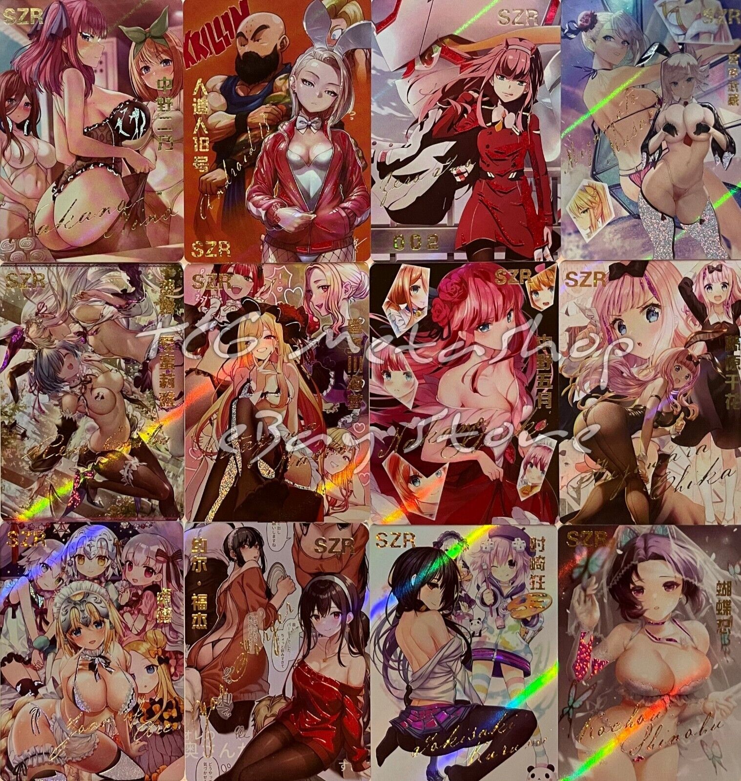 🔥 ACG [Pick your Custom SZR card] Goddess Story Anime Waifu Doujin 🔥