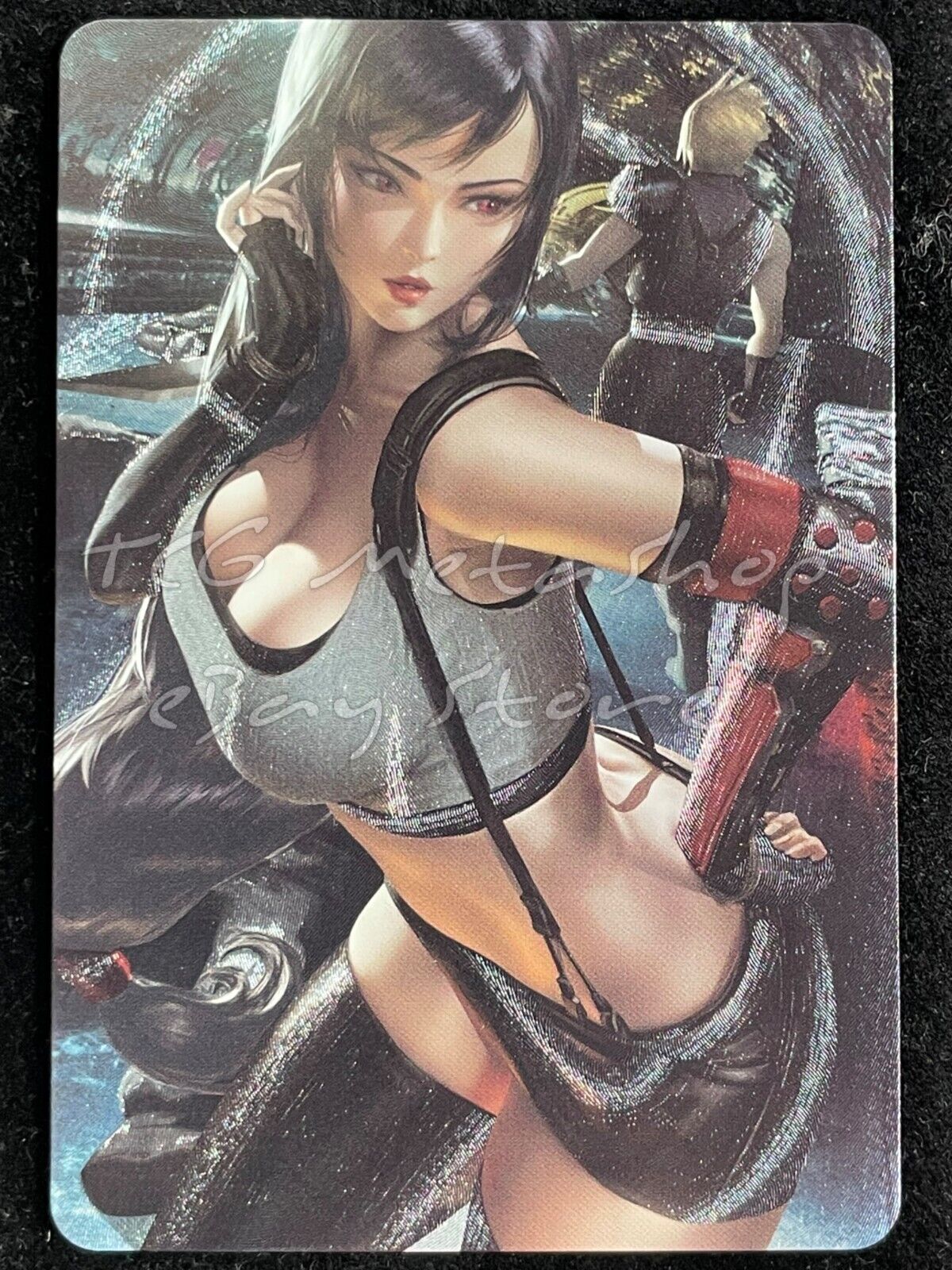 🔥 Tifa Lockhart Final Fantasy Goddess Story Anime Waifu Doujin Card ACG DUAL 24