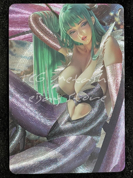 🔥 Morrigan Darkstalkers Goddess Story Anime Waifu Doujin Card ACG DUAL 160 🔥