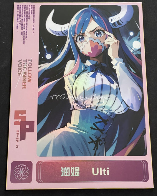 🔥 Ulti One Piece Goddess Story Anime Waifu A4 Card SP 17 🔥