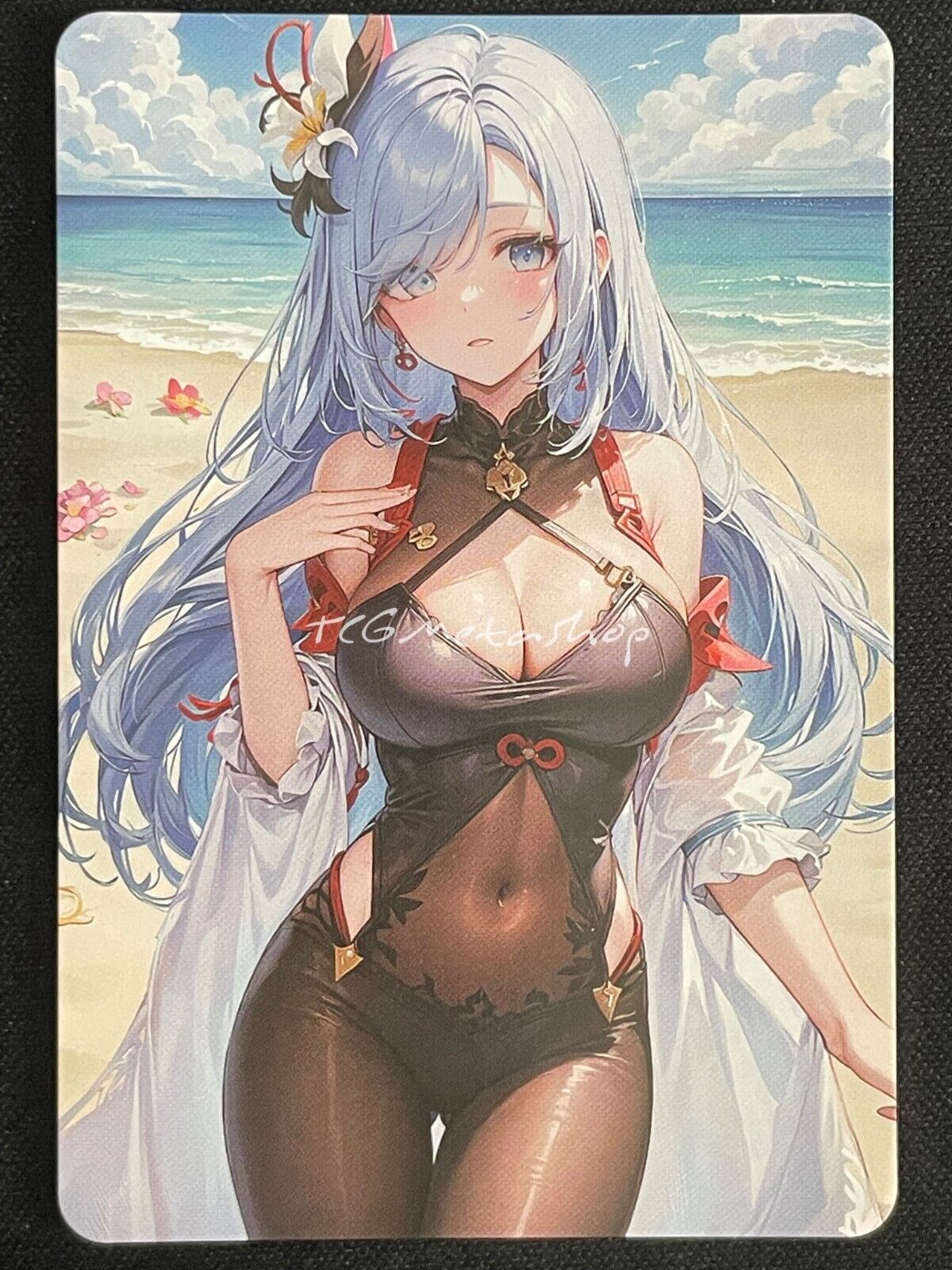 🔥 Shenhe Genshin Impact Goddess Story Anime Card ACG # 2836 🔥