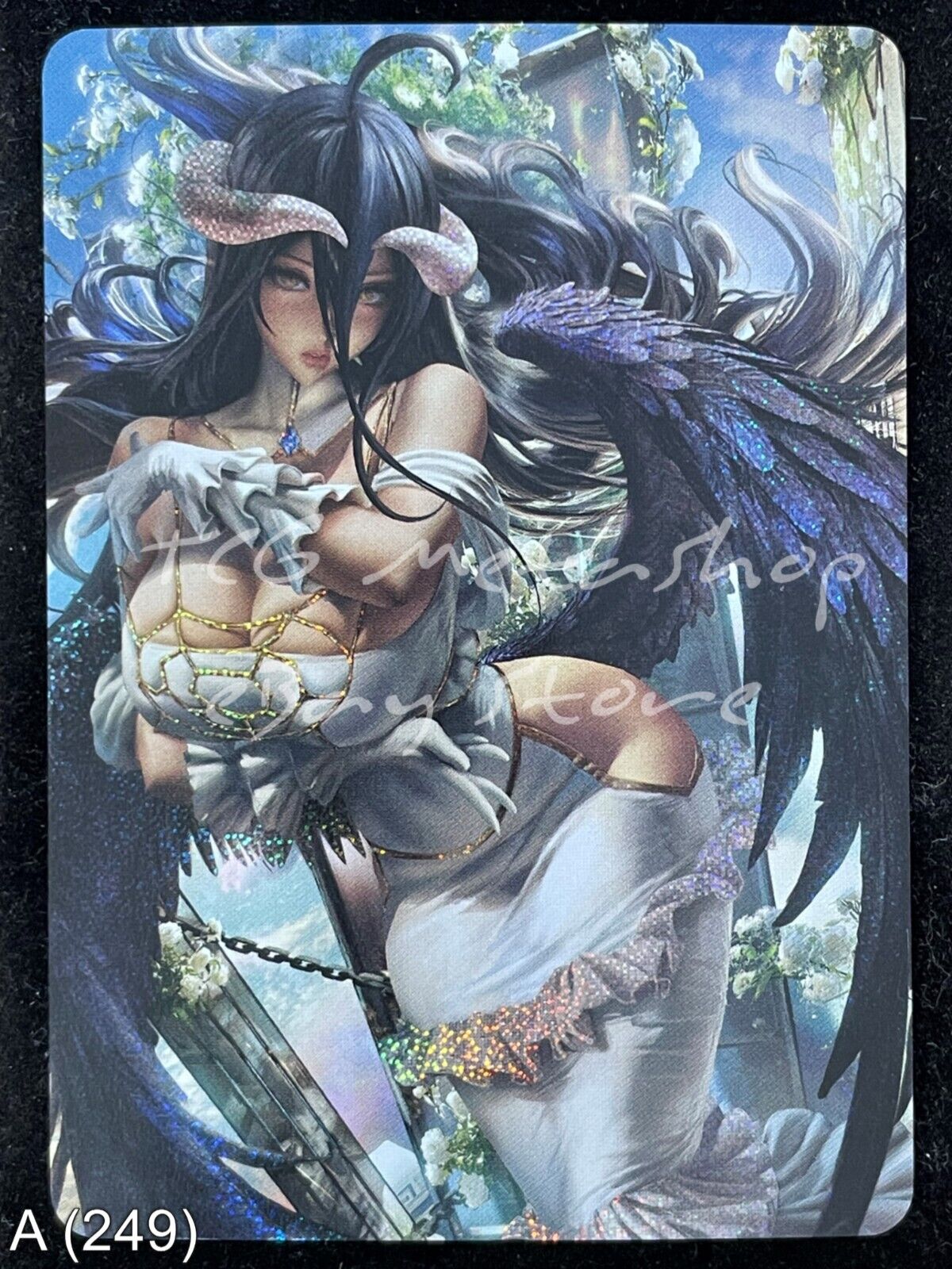 🔥 A 249 Albedo Overlord  Goddess Story Anime Waifu Card ACG 🔥