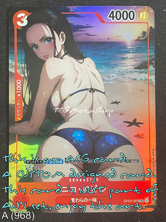 🔥 A 968 Nico Robin One Piece Goddess Story Anime Waifu Card ACG 🔥