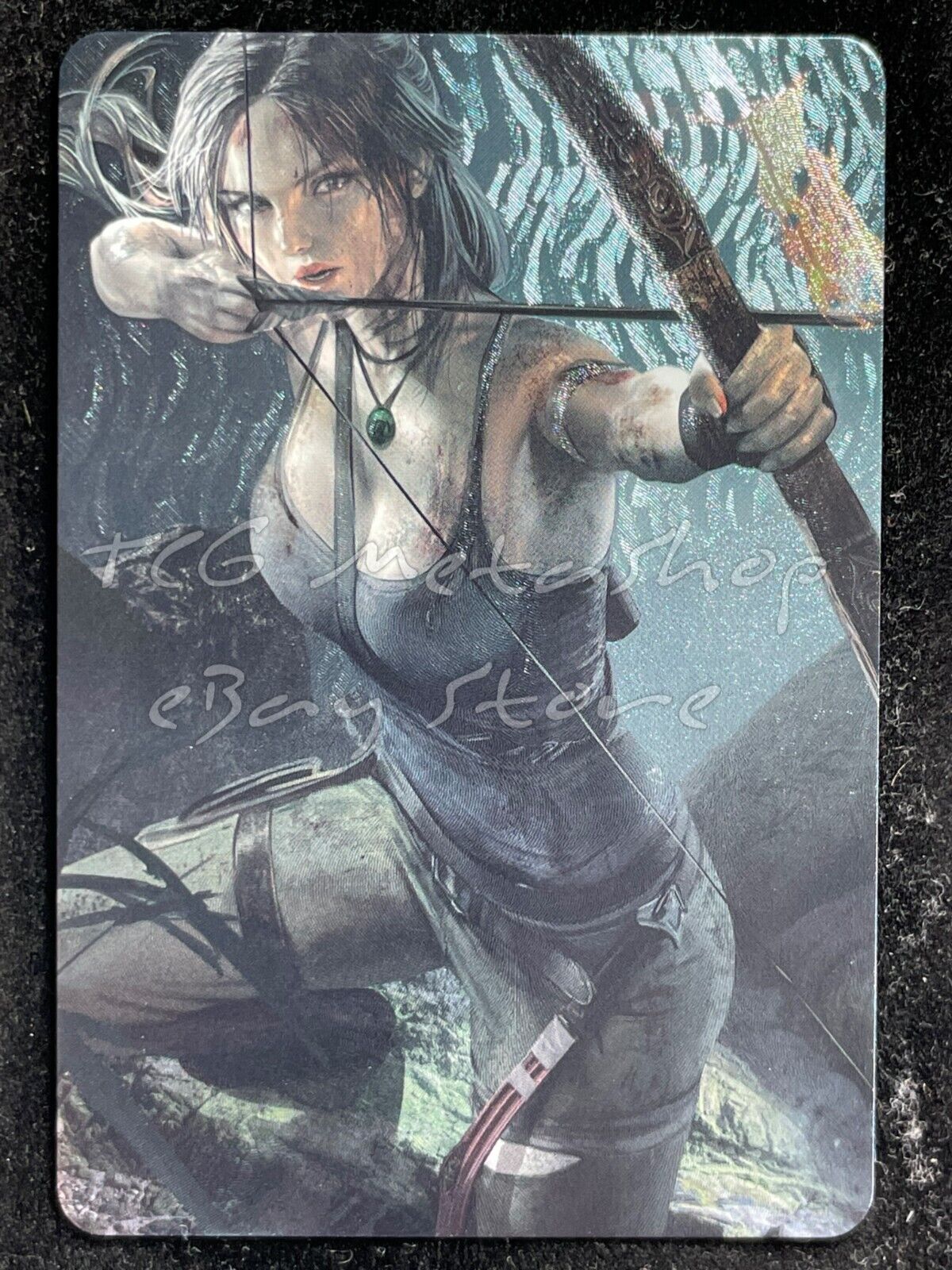 🔥 Lara Croft Tomb Raider Goddess Story Anime Waifu Doujin Card ACG DUAL 92 🔥