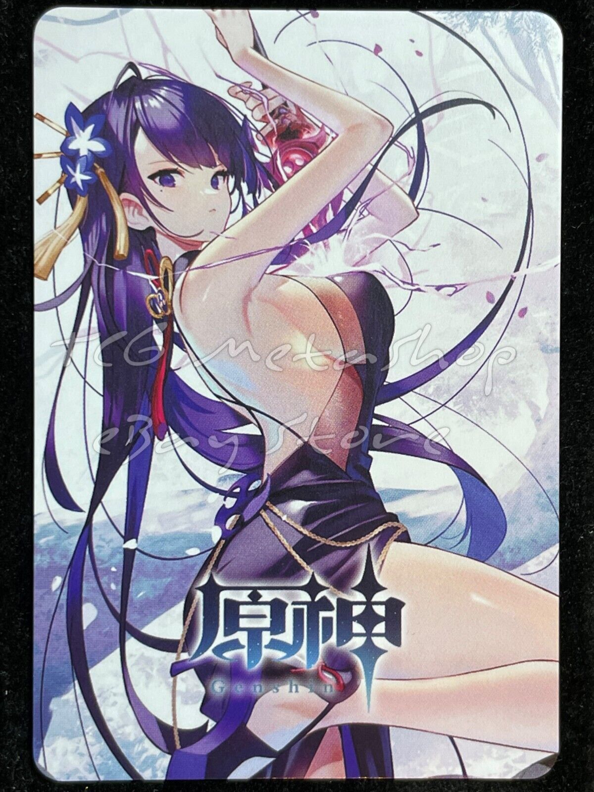 🔥 Raiden Shogun Genshin Impact Goddess Story Anime Card ACG # 1401 🔥