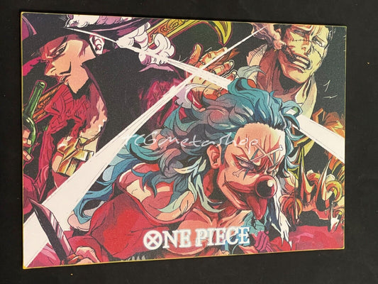 🔥 Dracule Mihawk Buggy an One Piece Goddess Story Anime Waifu A4 Card SSR 29 🔥