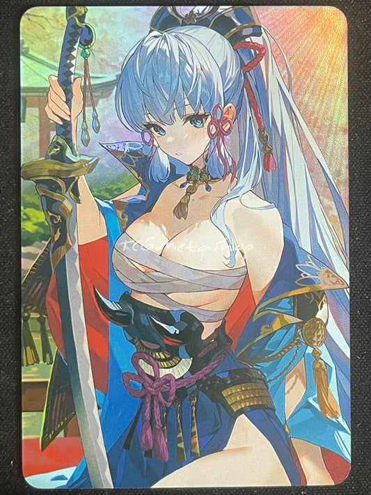 🔥 Ayaka Genshin Impact Goddess Story Anime Card ACG # 2675 🔥