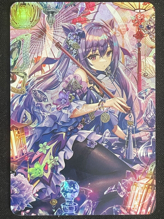 🔥 Keqing Genshin Impact Goddess Story Anime Card ACG # 2690 🔥