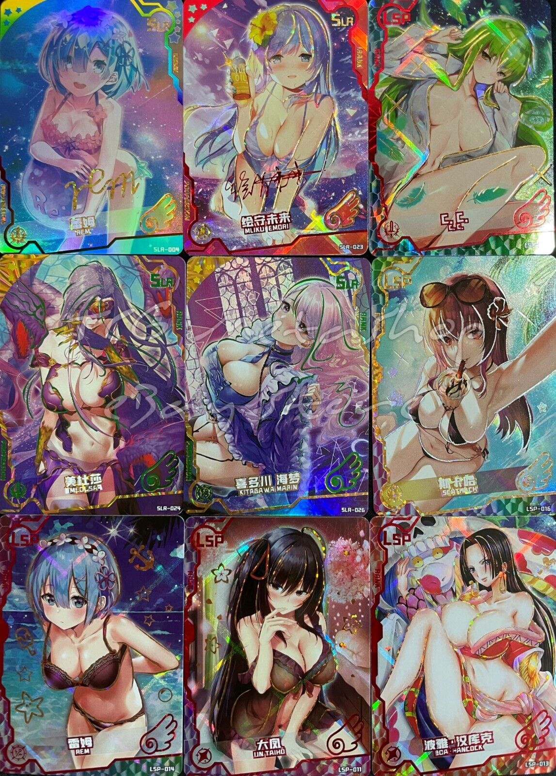 🔥 [SLR / LSP] Maiden / Girl Party - Goddess Story Waifu Anime Doujin Cards 🔥