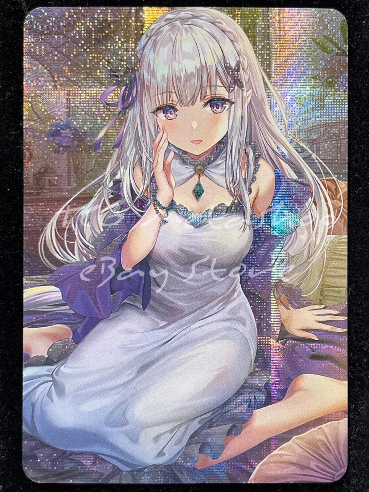 🔥 Emilia Re:Zero Goddess Story Anime Card ACG # 1705 🔥