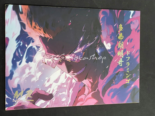 🔥 Doflamongo One Piece Goddess Story Anime Waifu A4 Card MR 1 🔥