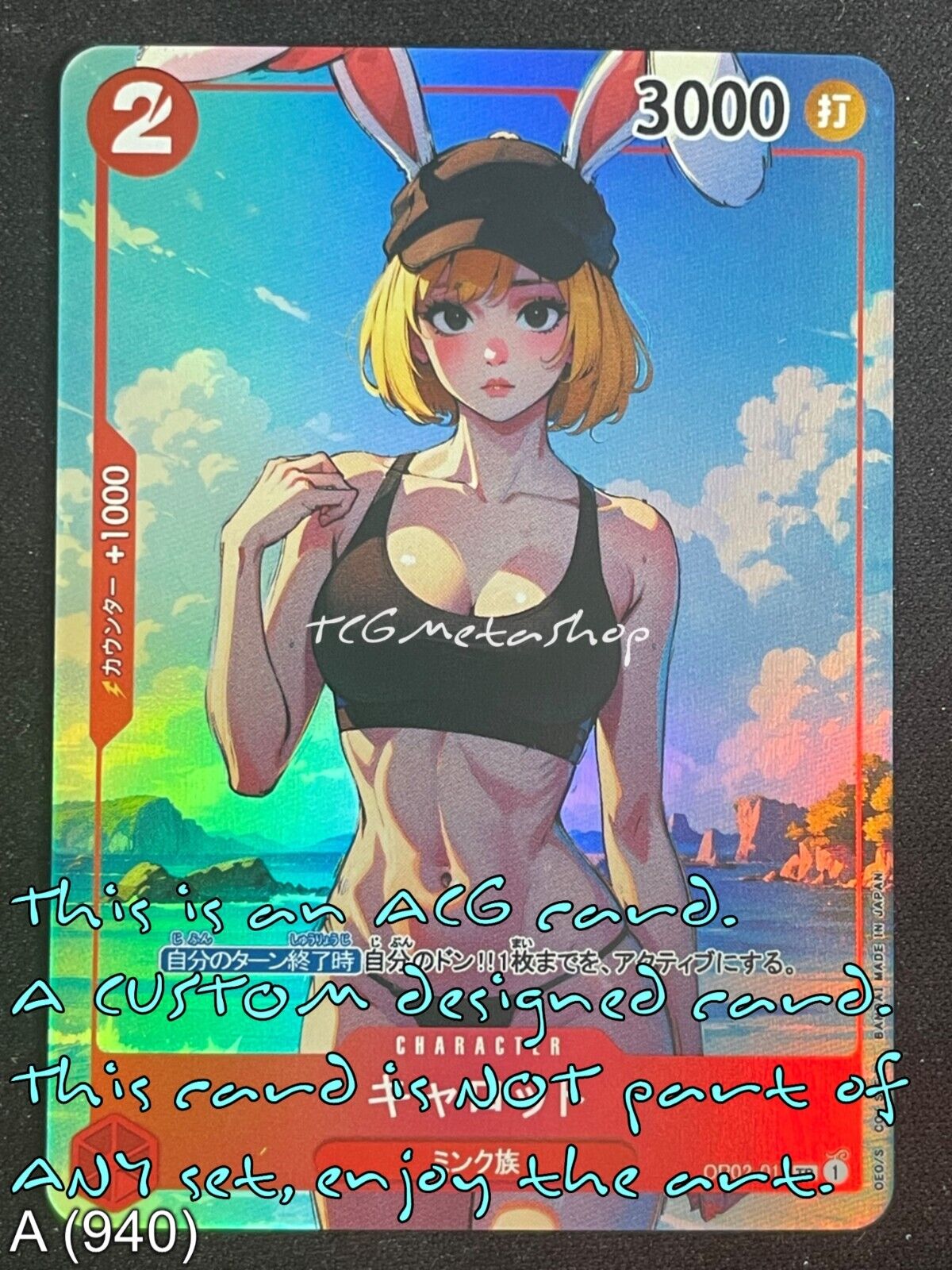 🔥 A 940 Carrot One Piece Goddess Story Anime Waifu Card ACG 🔥