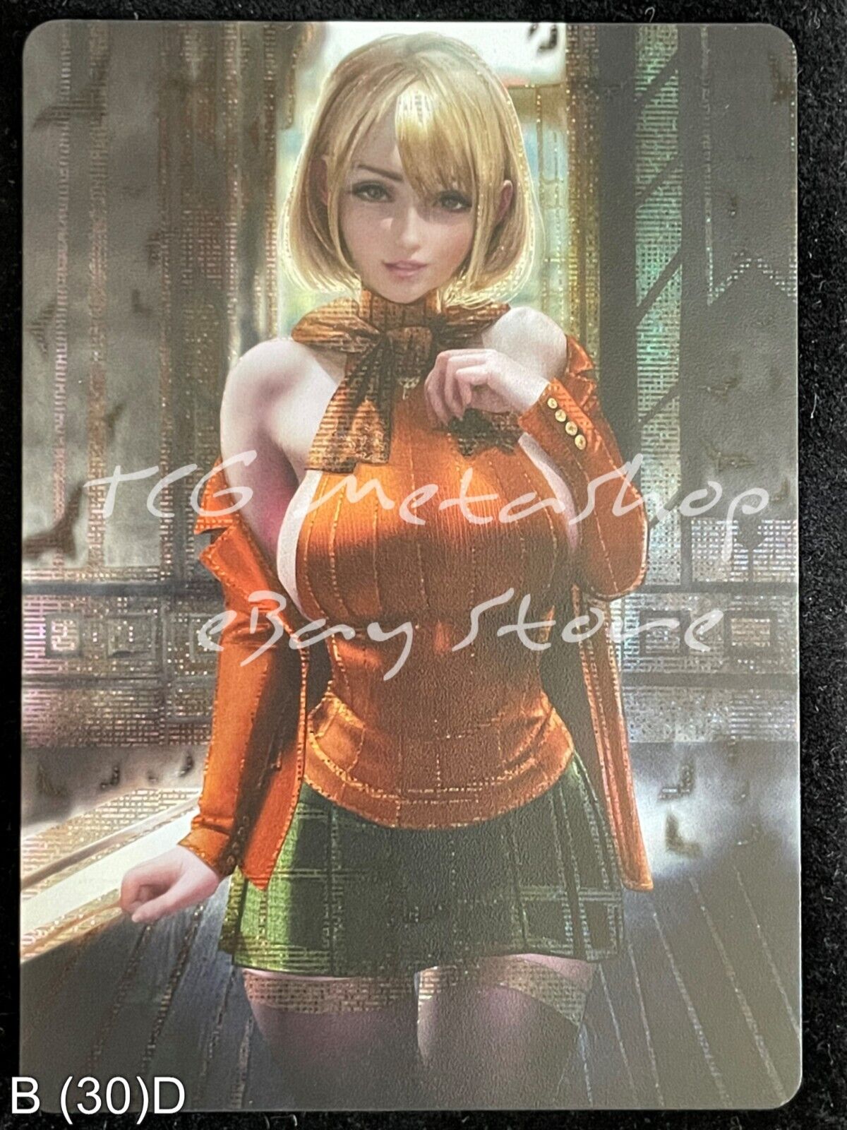 🔥 Ashley Graham Resident Evil Goddess Story Anime Waifu Card ACG B 30 🔥
