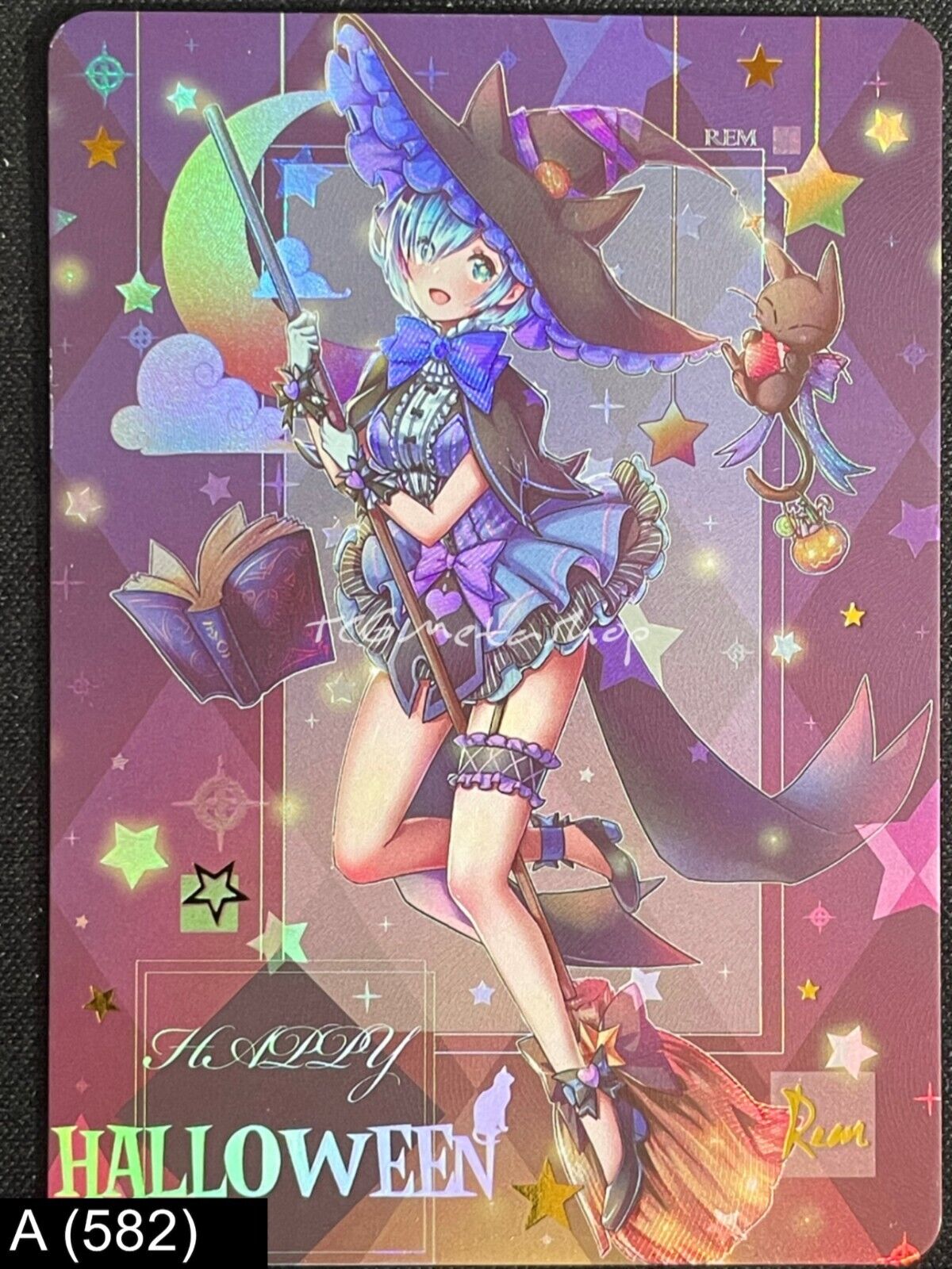 🔥 A 582 Rem Re:Zero Goddess Story Anime Waifu Card ACG 🔥