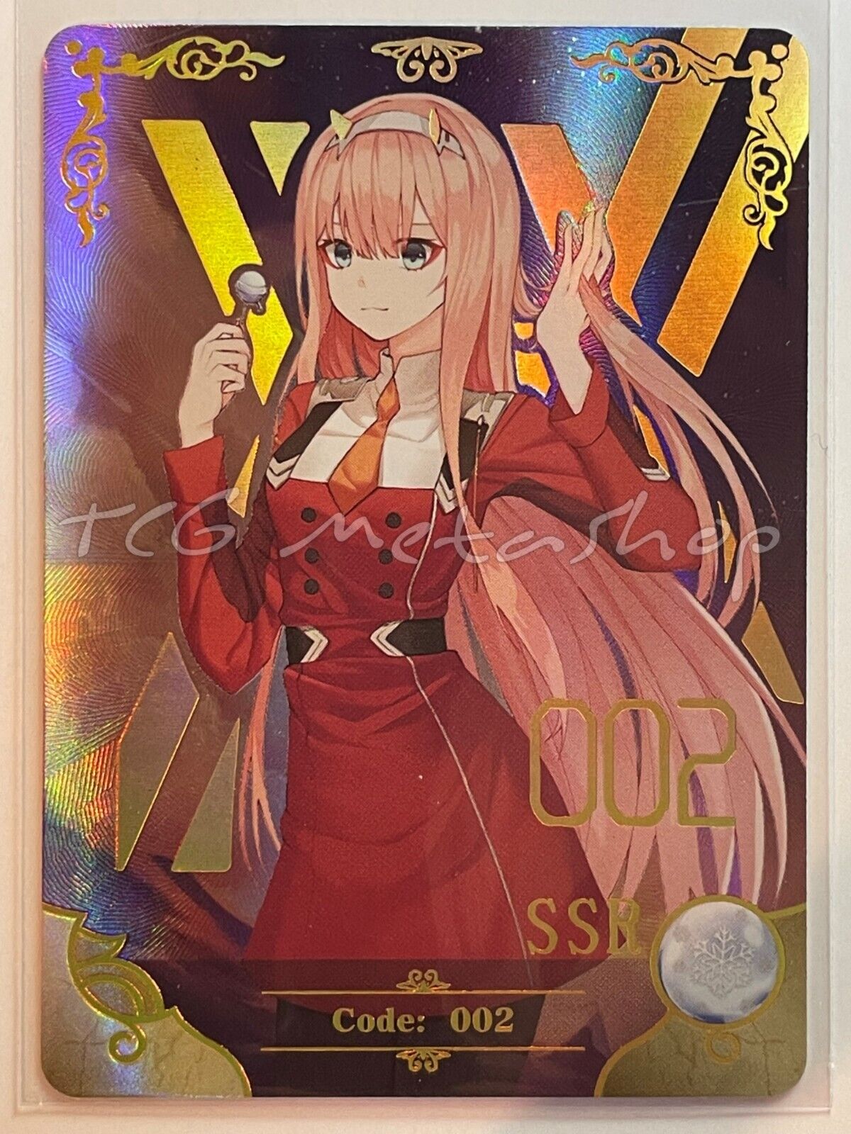 🔥 Zero Two Darling in the Franxx Goddess Story Party Anime Waifu Cards 🔥