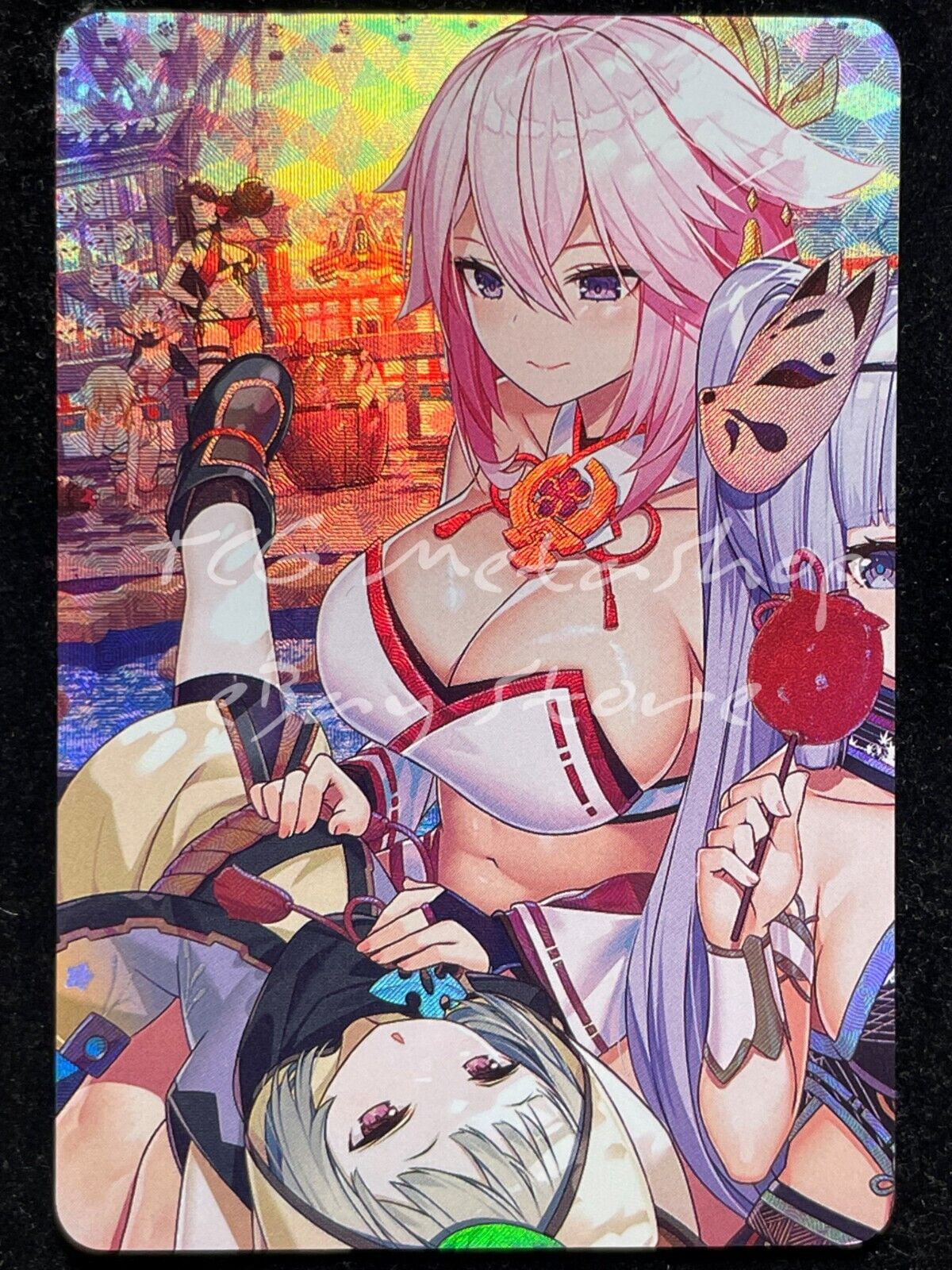 🔥 15 Genshin Impact Goddess Story Anime Waifu Card  ACG Puzzle