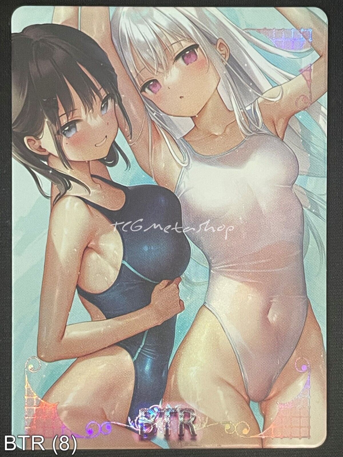 🔥 Cute Girl Suck Goddess Story Anime Waifu Card BTR 8 🔥