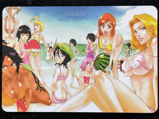 🔥 Rukia Orihime Bleach Goddess Story Anime Waifu Doujin Card ACG DUAL 48 🔥