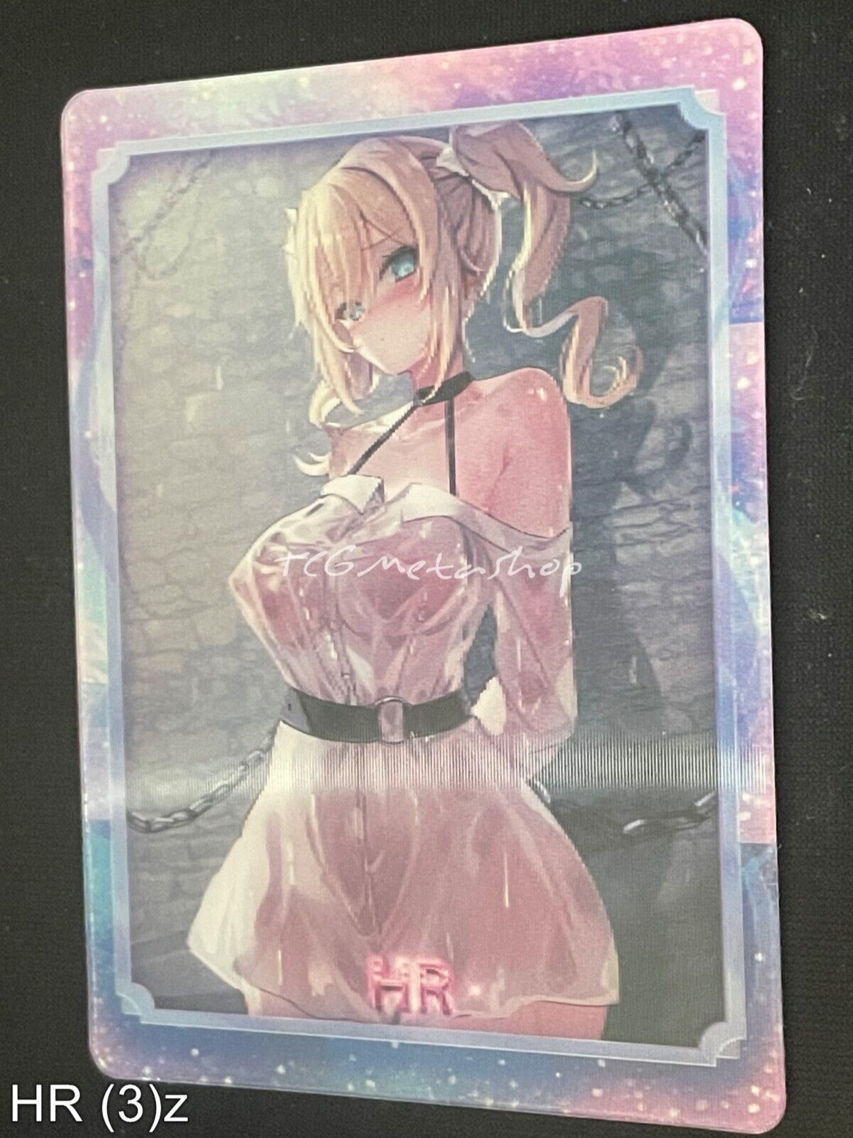 🔥 Barbara Genshin Impact Suck Suck Goddess Story Anime Waifu Card HR 3 🔥