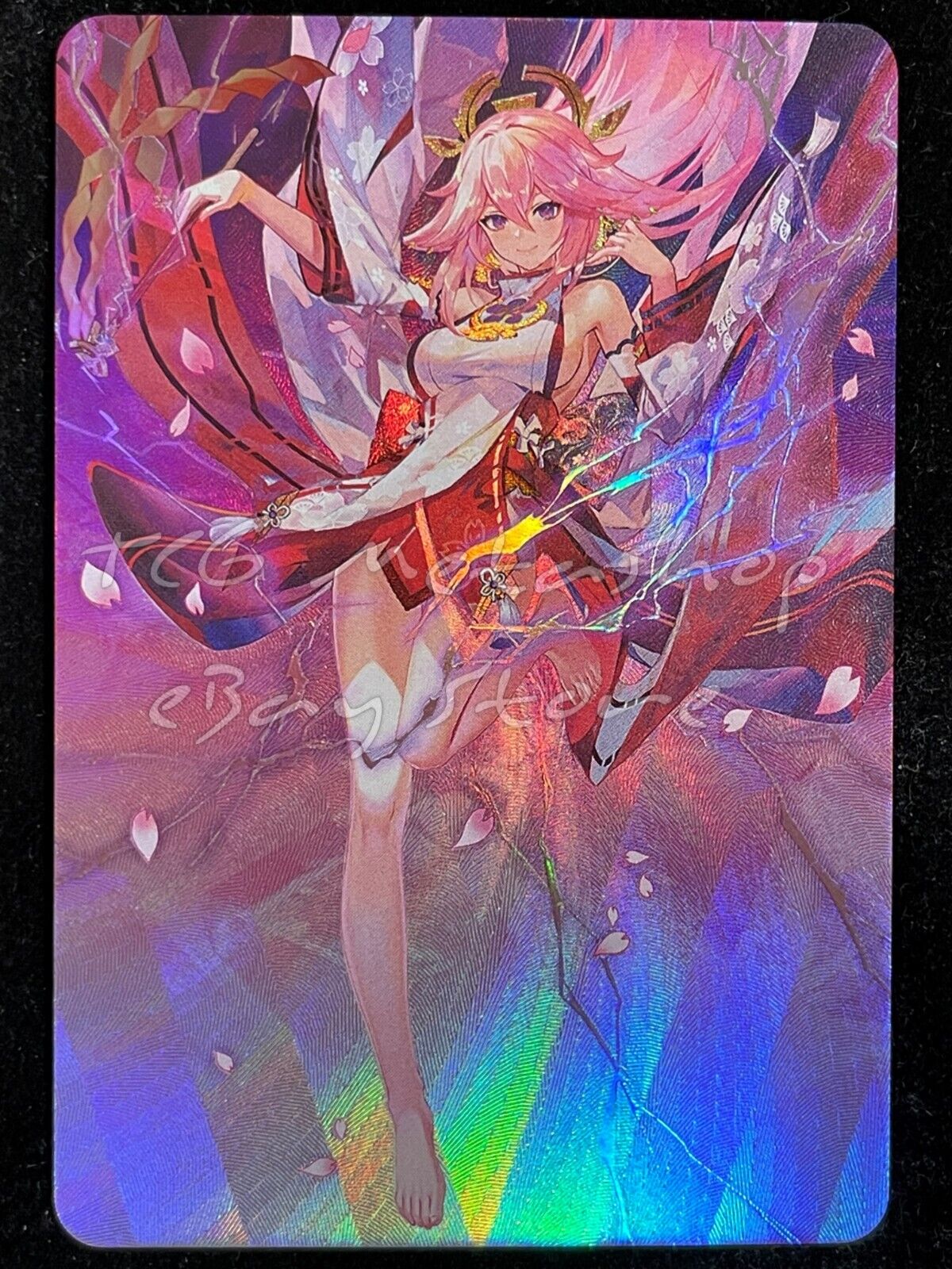 🔥 Yae Miko Genshin Impact Goddess Story Anime Card ACG # 1388 🔥