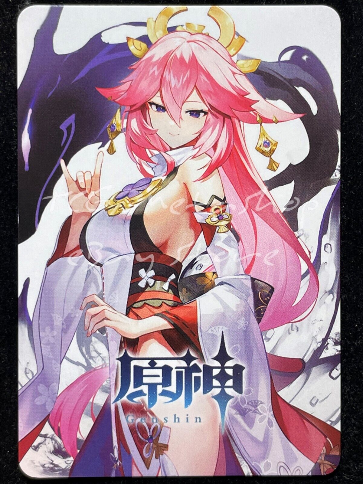 🔥 Yae Miko Genshin Impact Goddess Story Anime Card ACG # 1562 🔥