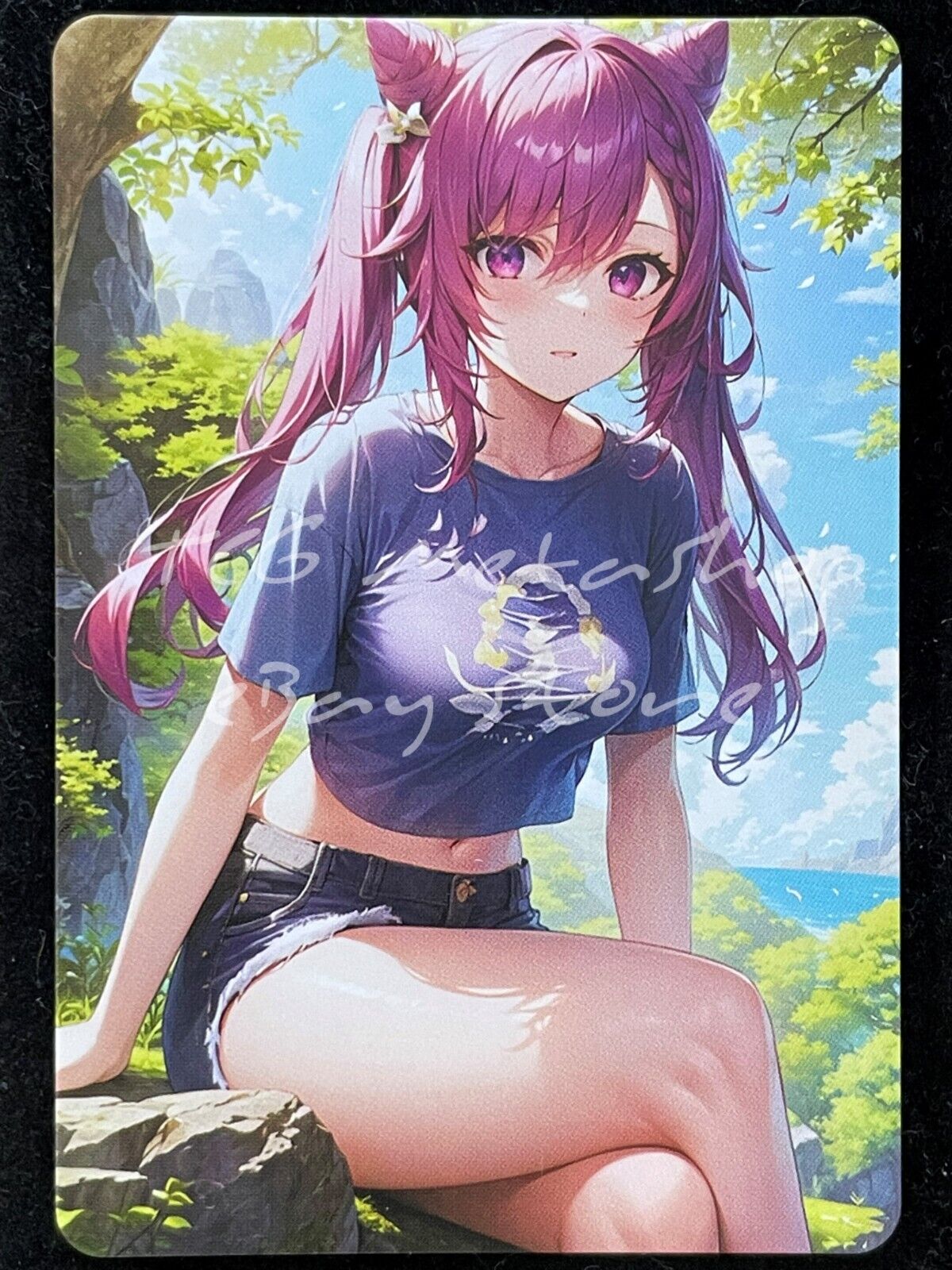 🔥 Keqing Genshin Impact Goddess Story Anime Card ACG # 1790 🔥