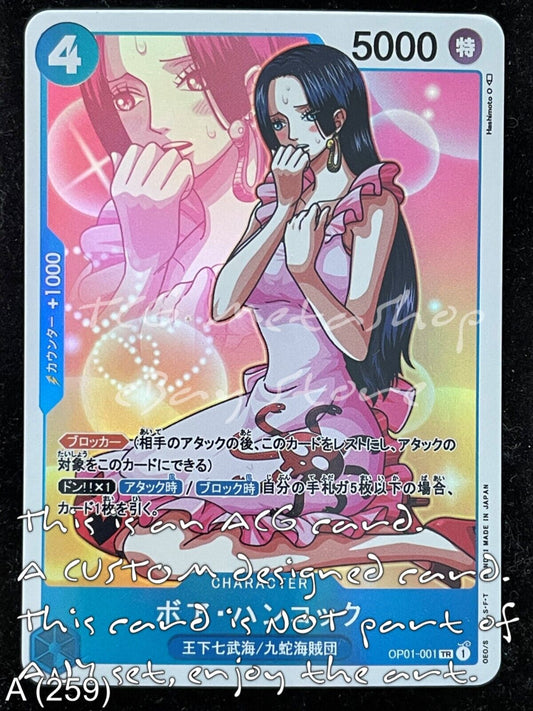 🔥 A 259 Boa Hancock One Piece Goddess Story Anime Waifu Card ACG 🔥