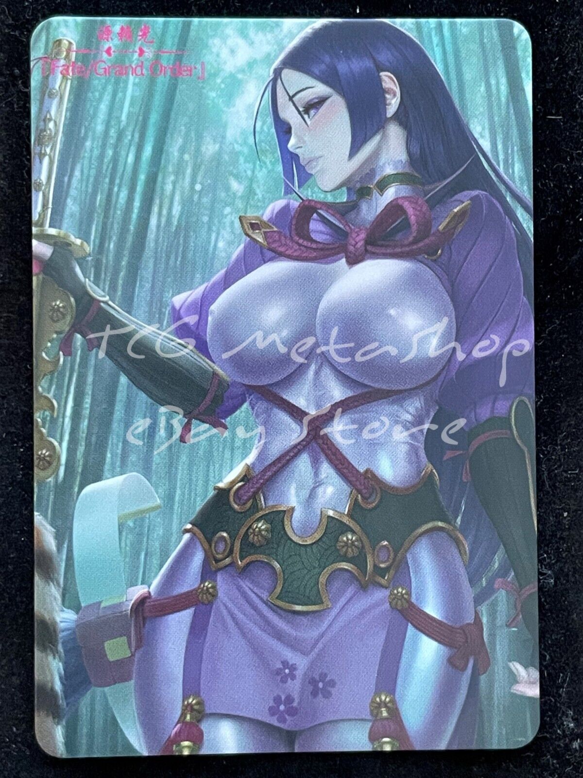 🔥 Minamoto no Raikou FATE Goddess Story Anime Waifu Card ACG DUAL 372 🔥