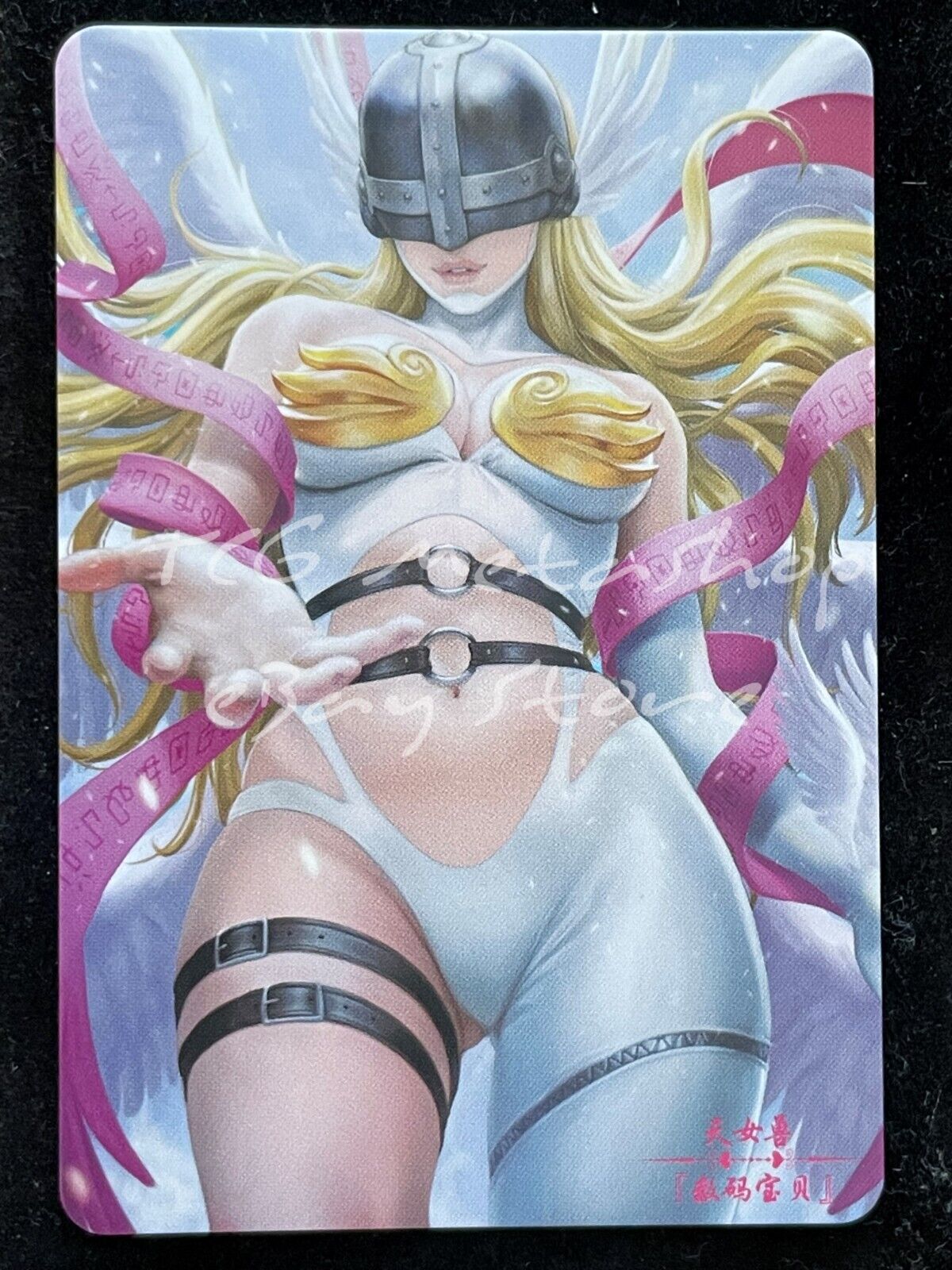 🔥 Angewomon Digimon Goddess Story Anime Waifu Card ACG DUAL 370 🔥