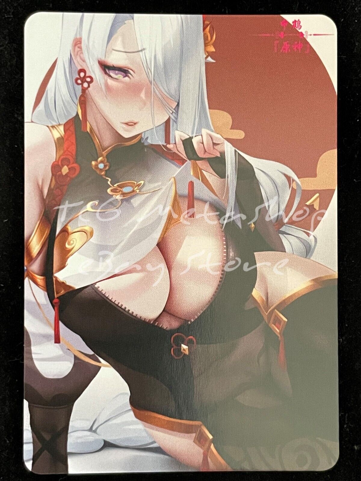 🔥 Shenhe Genshin Impact Goddess Story Anime Waifu Doujin Card ACG DUAL 191 🔥