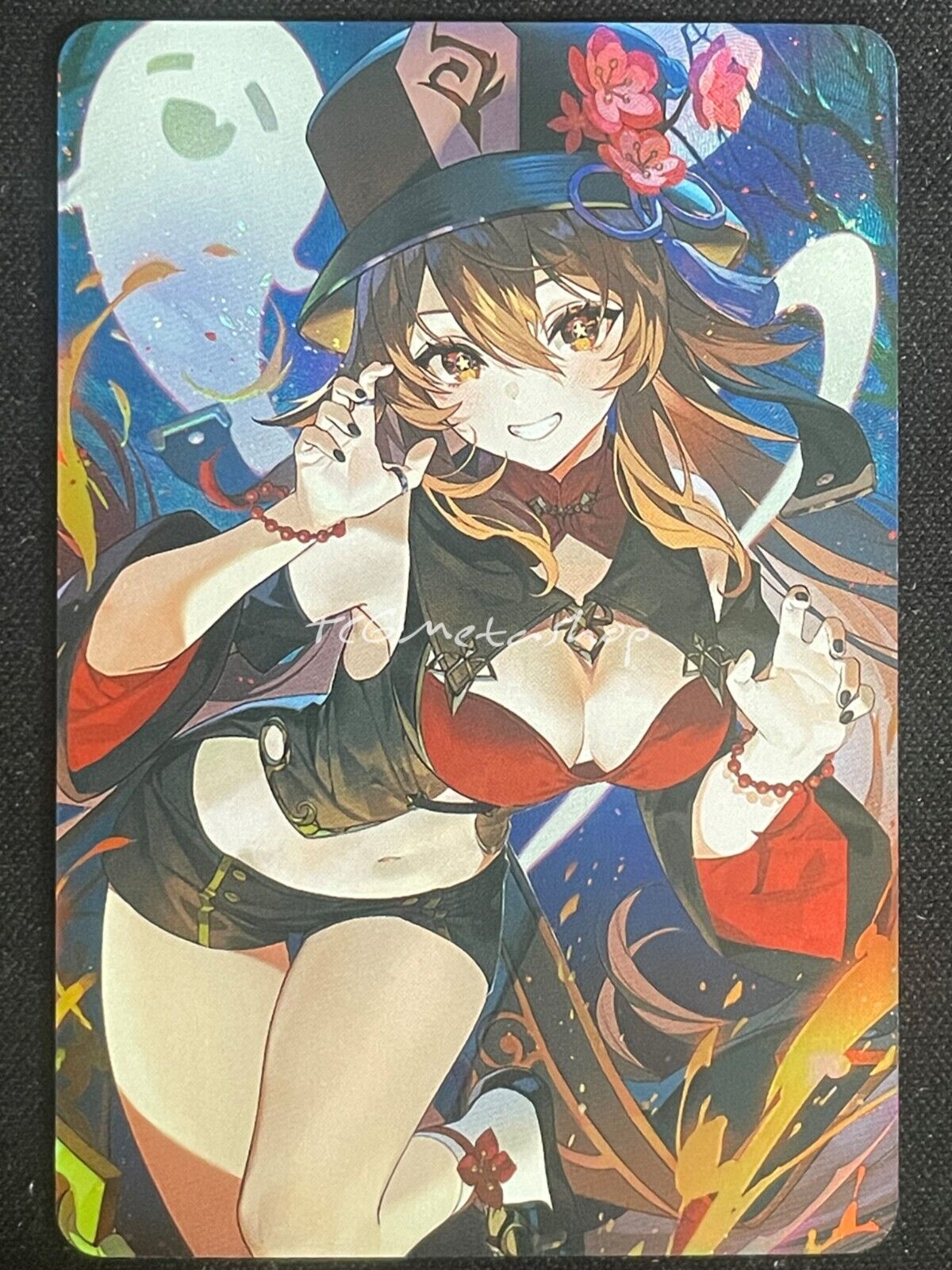 🔥 Hu tao Genshin Impact Goddess Story Anime Card ACG # 2676 🔥