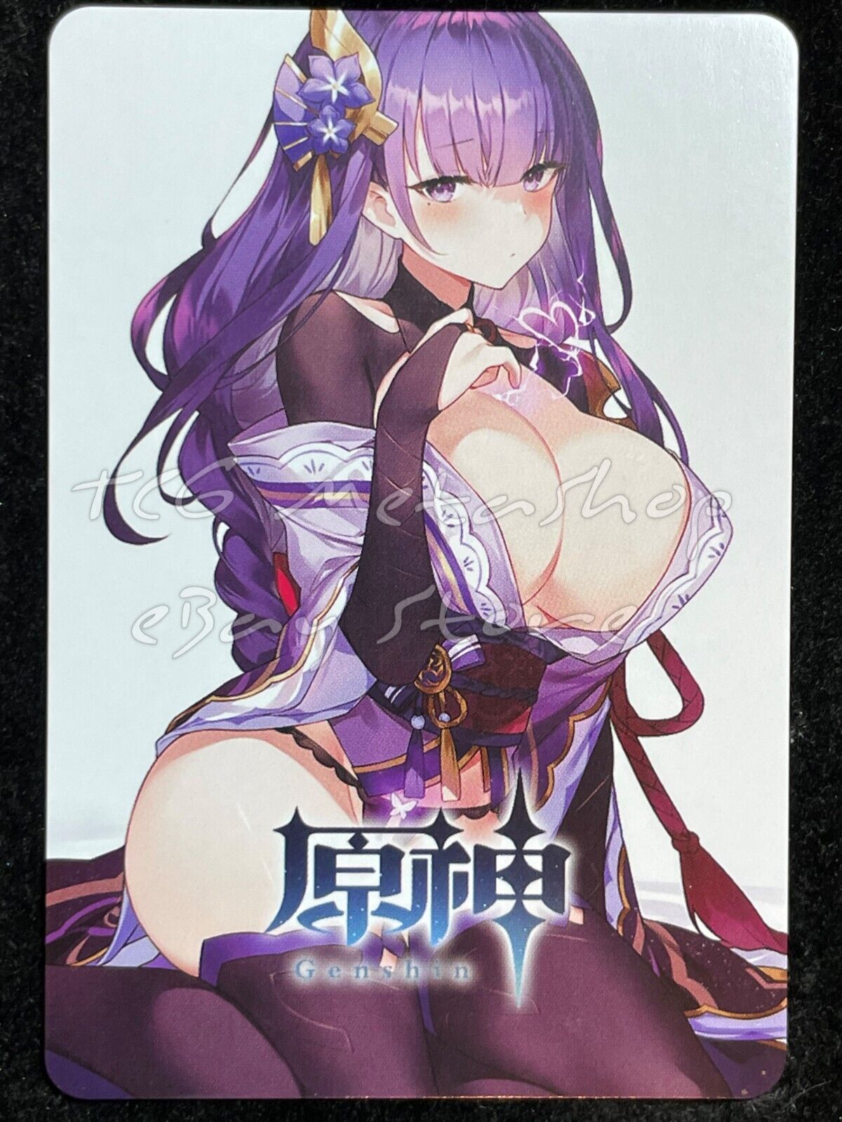 🔥 Raiden Shogun Genshin Impact Goddess Story Anime Card ACG # 1389 🔥