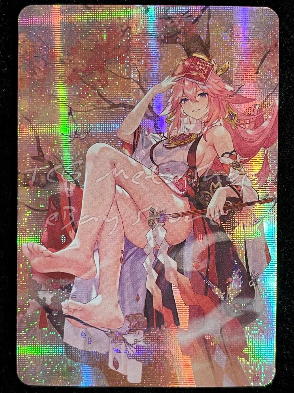 🔥 Yae Miko Genshin Impact Goddess Story Anime Card ACG # 899 🔥