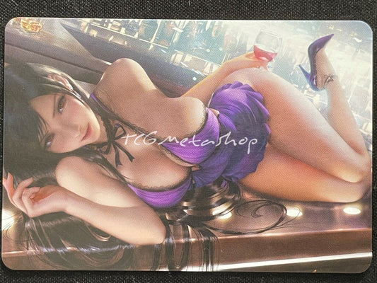 🔥 Tifa Lockhart Final Fantasy Goddess Story Anime Waifu Card ACG DUAL 1201 🔥