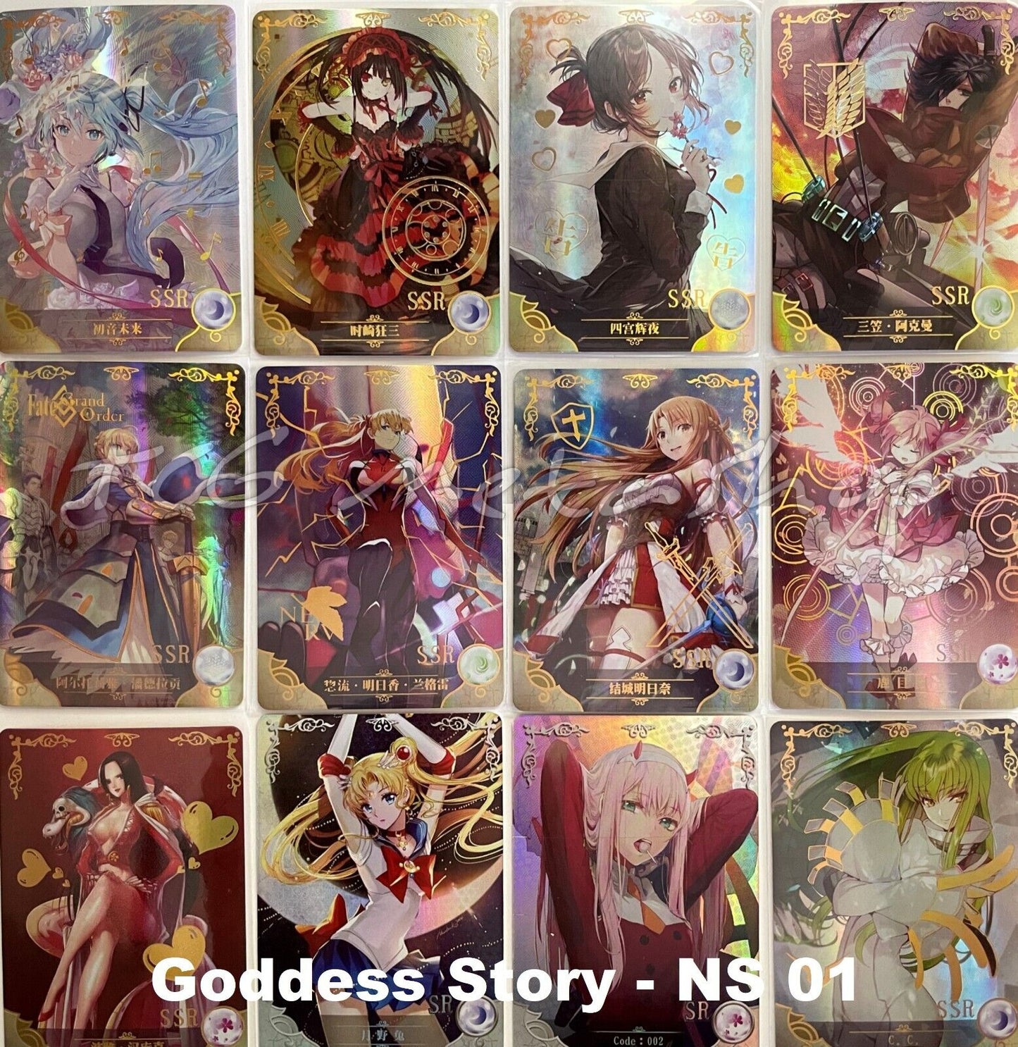 🔥 NS 01 [Pick Your card 101 - 154] Goddess Story Waifu Anime Doujin Cards 🔥