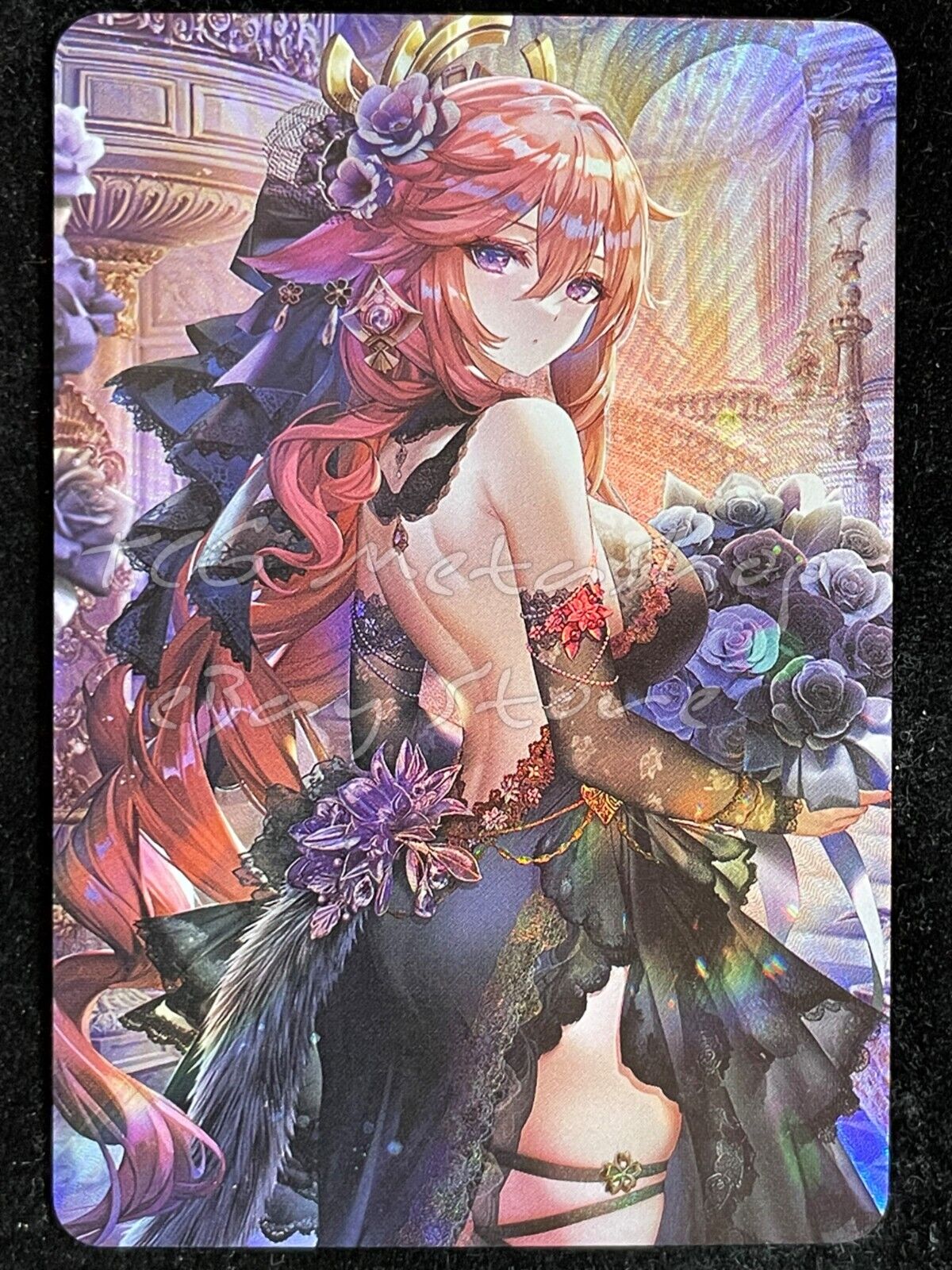 🔥 Yae Miko Genshin Impact Goddess Story Anime Card ACG # 1394 🔥