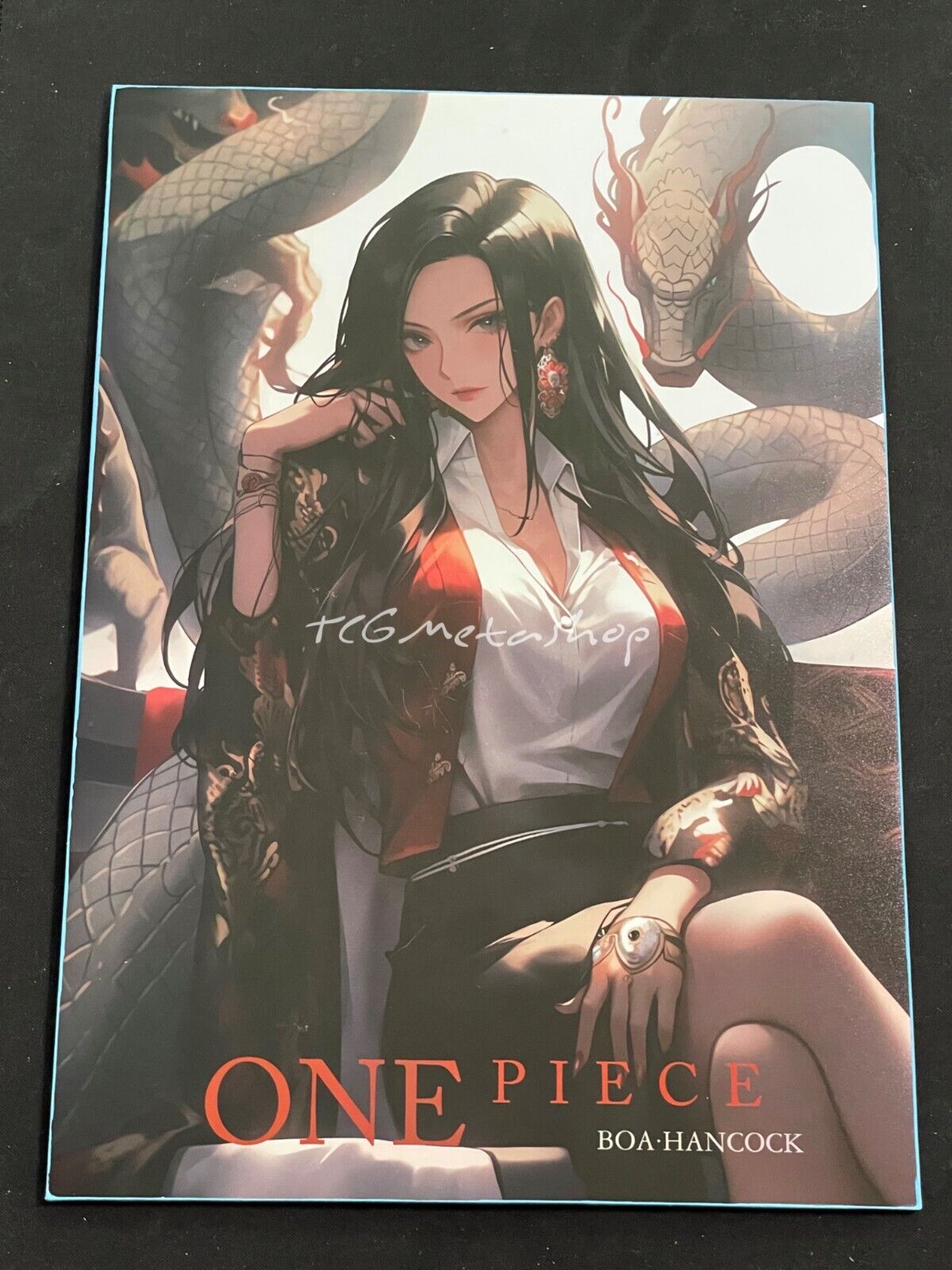 🔥 Boa Hancock One Piece Goddess Story Anime Waifu A4 Card MXR 3 🔥