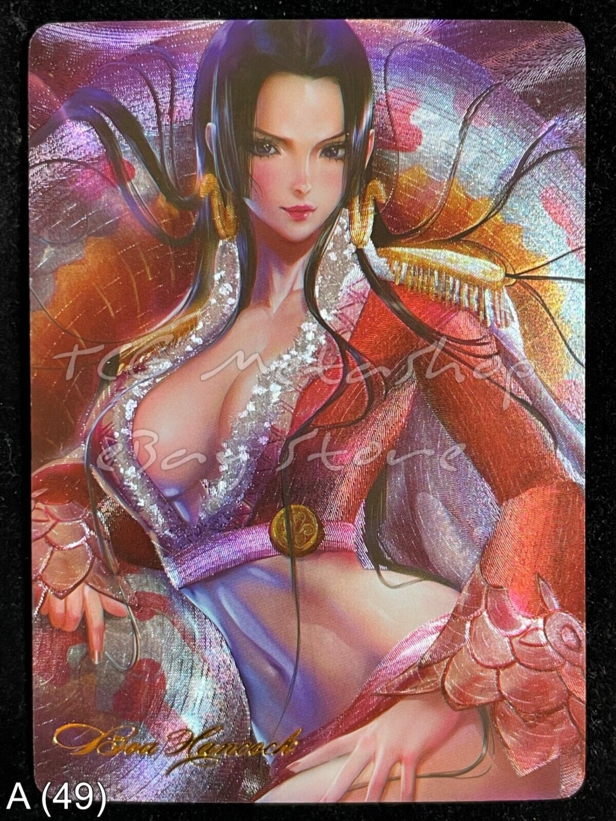 🔥 A 49 Boa Hancock One Piece Goddess Story Anime Waifu Card ACG 🔥