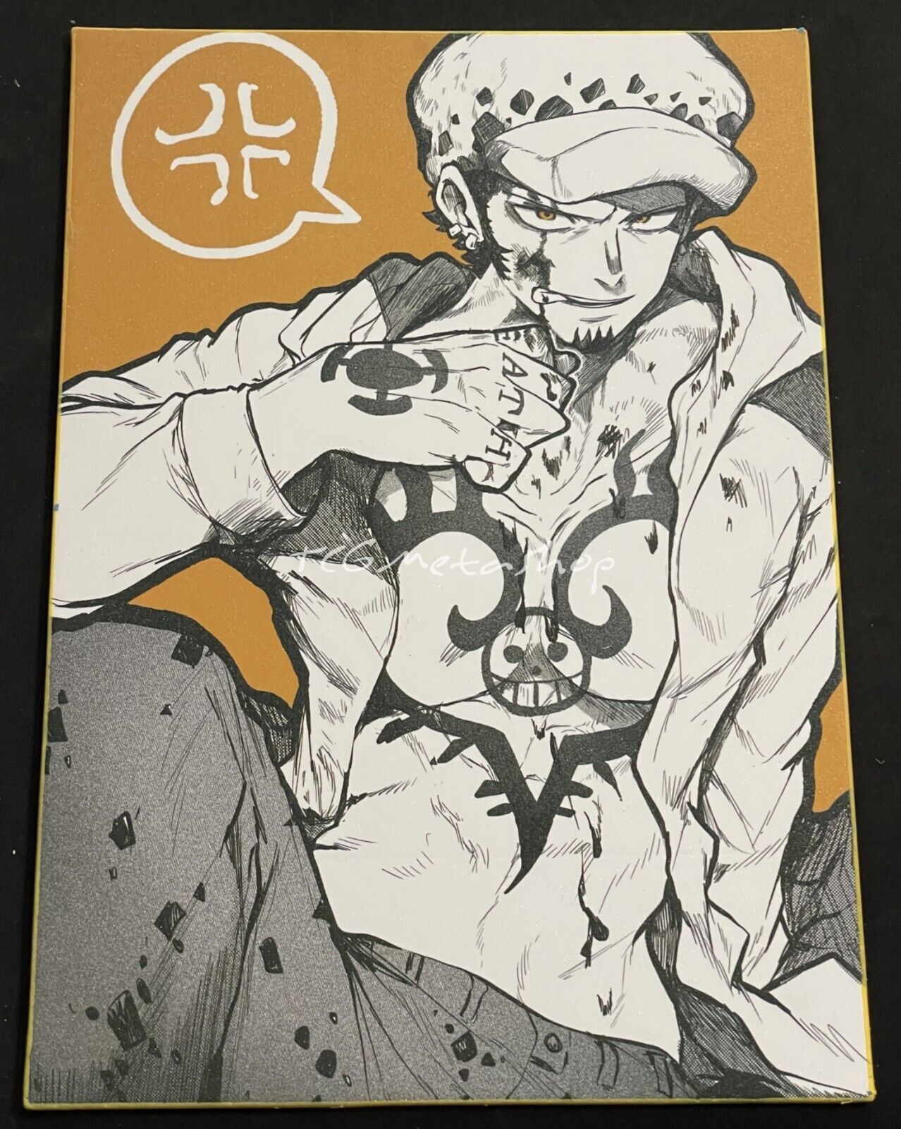 🔥 Trafalgar D. Water Law One Piece Goddess Story Anime Waifu A4 Card SP 1 🔥