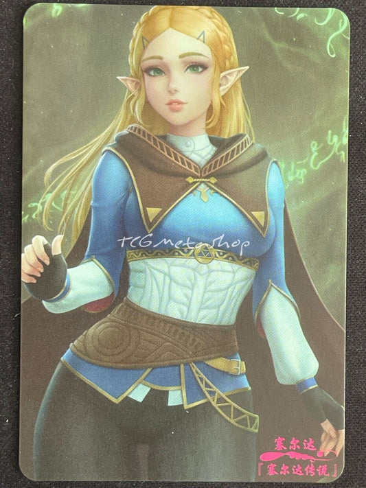🔥 Princess Zelda Goddess Story Anime Waifu Card ACG DUAL 1382 🔥