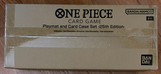 🔥 ONE PIECE CARD GAME 25th Edition [Card case & Play Mat] Premium Bandai 🔥