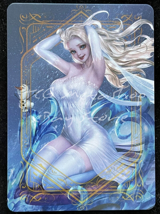 🔥 Elsa Frozen Goddess Story Anime Waifu Card ACG DUAL 392 🔥