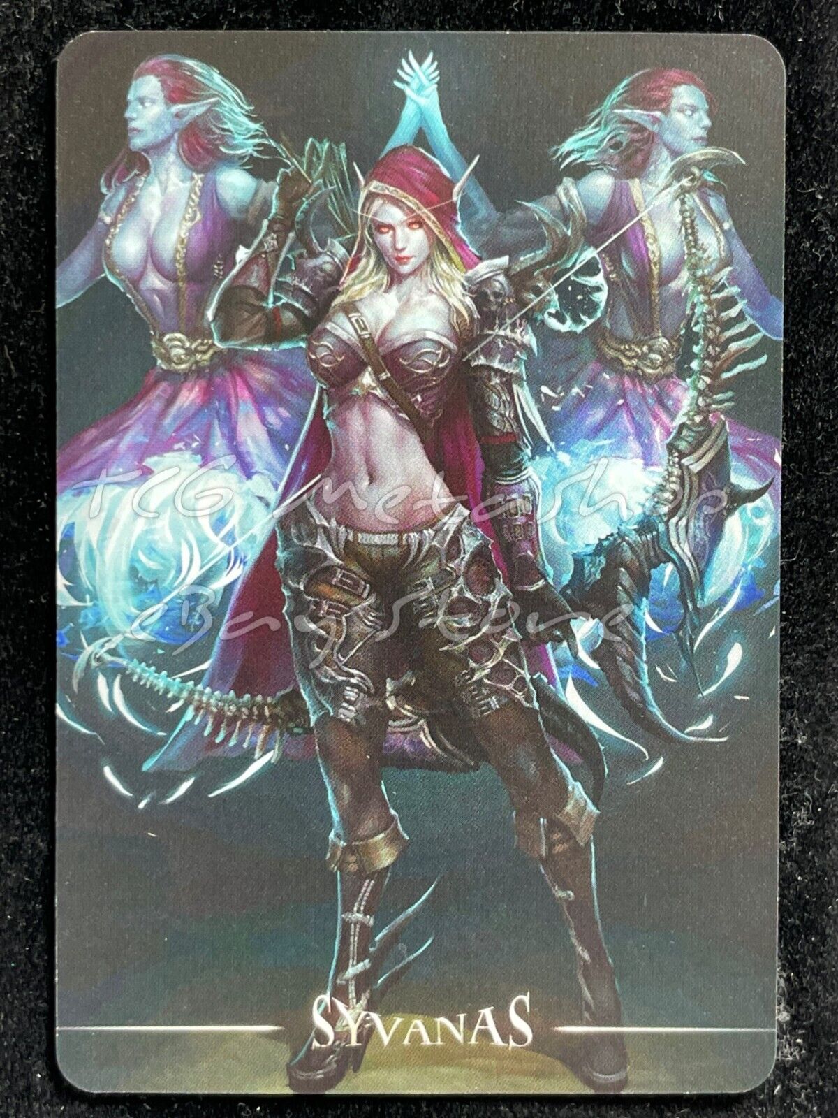 🔥 Sylvanas World of Warcra Goddess Story Anime Waifu Doujin Card ACG DUAL 90 🔥