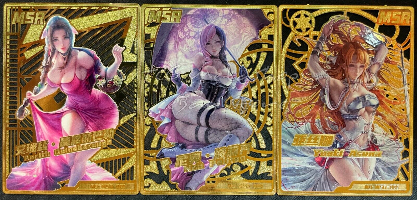 🔥 Goddess Carnival - [MSR] Pick your card - Anime Waifu Doujin Cards 🔥