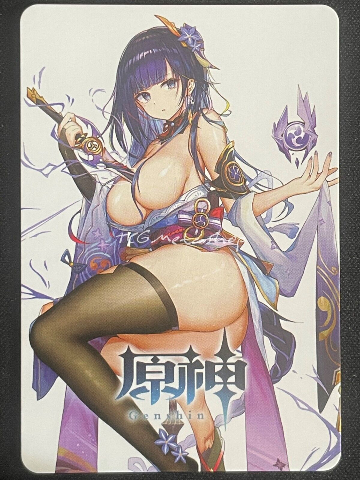 🔥 Raiden Shougun Genshin Impact Goddess Story Anime Card ACG # 2684 🔥