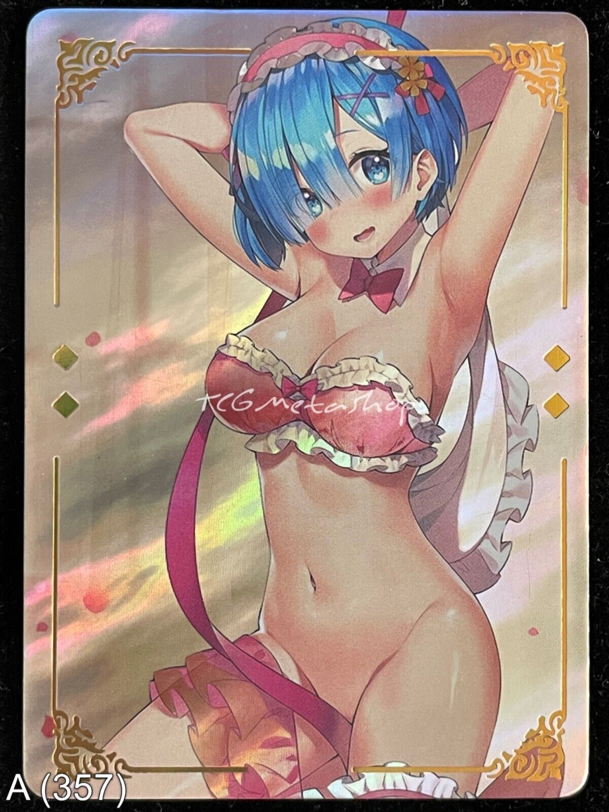 🔥 A 357 Rem Re:Zero Goddess Story Anime Waifu Card ACG 🔥