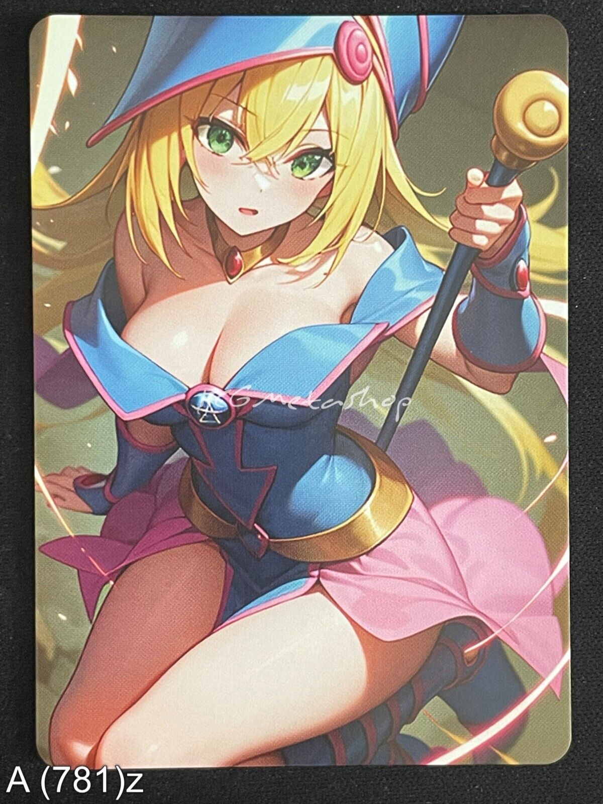 🔥 A 781 Dark Magician Girl Yu-Gi-Oh! Goddess Story Anime Waifu Card ACG 🔥