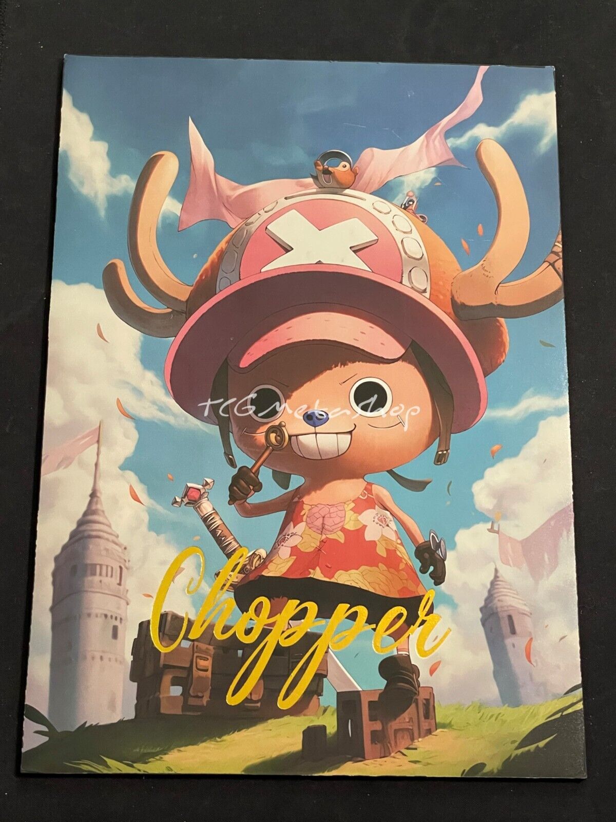 🔥 (146/188) Tony Chopper One Piece Goddess Story Anime Waifu A4 Card Seriel # 2