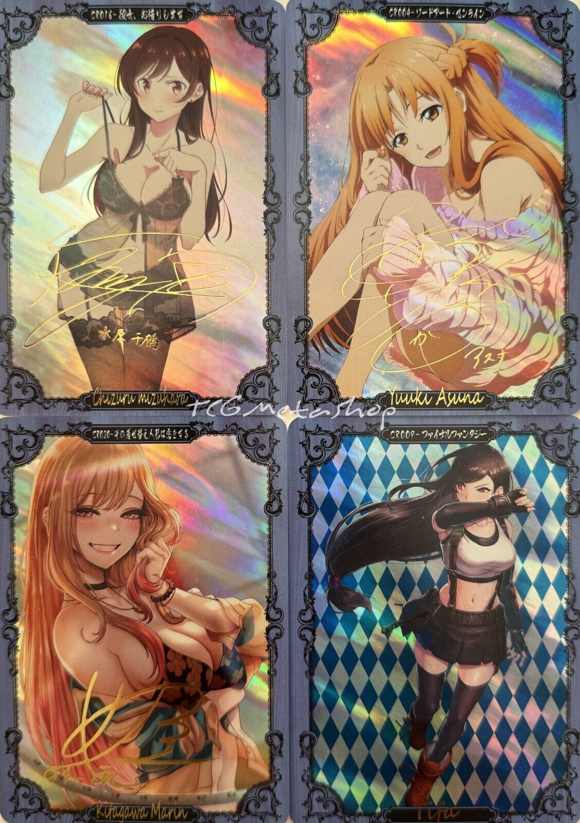 🔥 ACG [Pick your Custom CR card] Goddess Story Anime Waifu Doujin 🔥