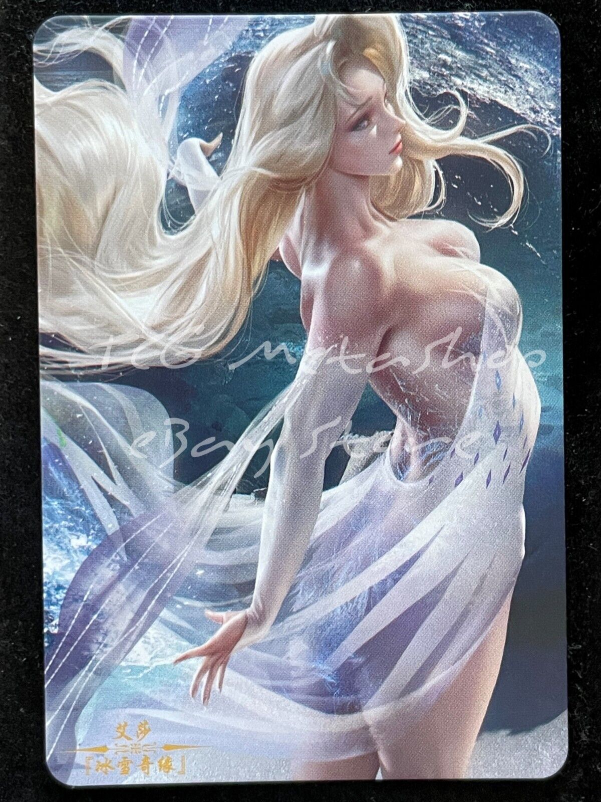 🔥 Elsa Frozen Goddess Story Anime Waifu Card ACG DUAL 492 🔥